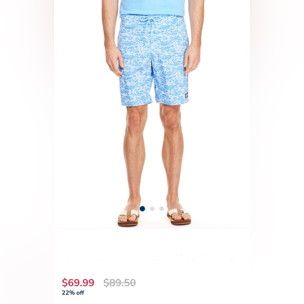 Vineyard vines school of tarpon men board shorts